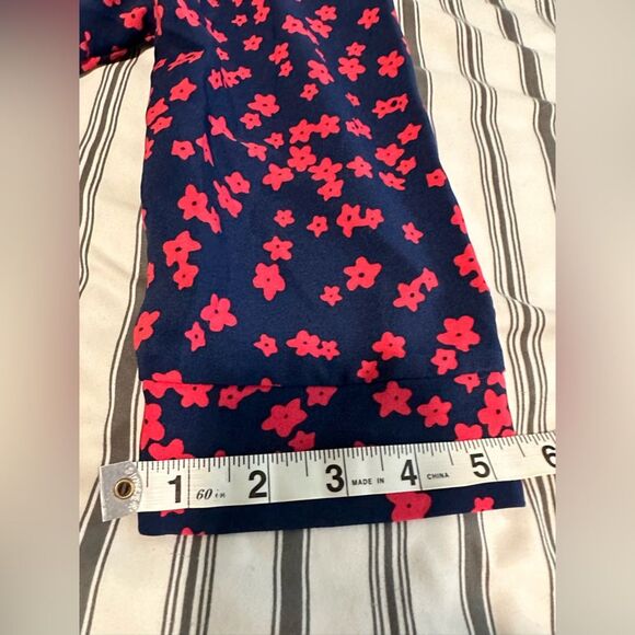 Simple Flavor Women's Floral Vintage Dress Elegant Midi Evening Dress 3/4 Sleeve - Picture 8 of 14